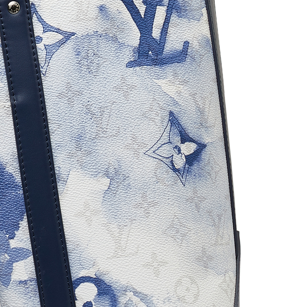 LOUIS VUITTON Monogram Watercolor Weekend Tote PM Satchel - Picture 9 of 11